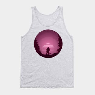 A romantic night - embrace kiss | Passion artbyergate Tank Top